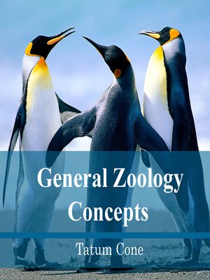 cover image of General Zoology Concepts